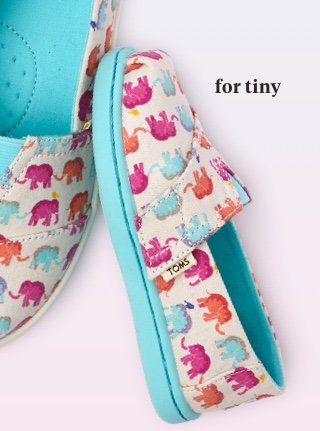 toms elephant canvas shoes