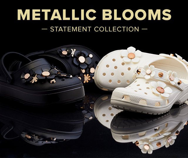Crocs: Introducing the Metallic Blooms 