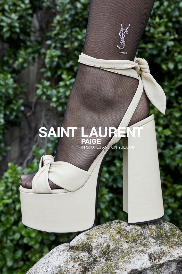Yves Saint Laurent: Paige Platform 