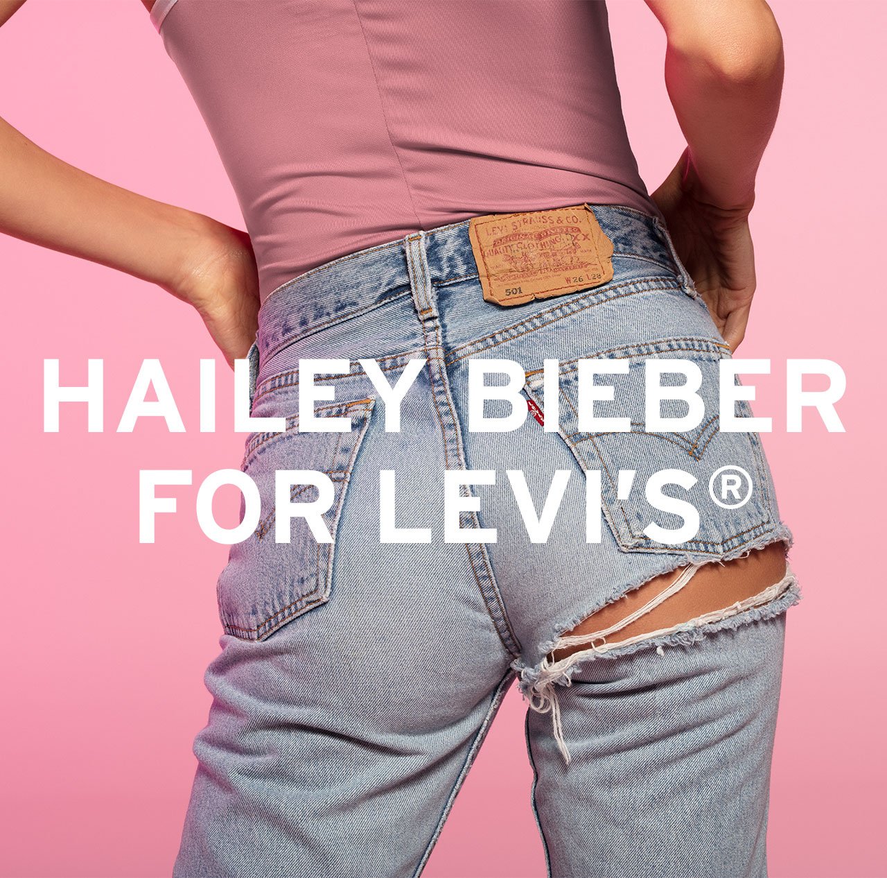 Levis: Hailey Bieber for Levi's® | Milled