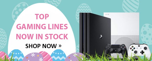 Top gaming lines now in stock