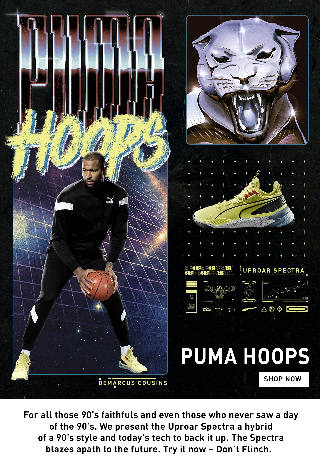 Puma AU: Uproar Spectra 90's Now | Milled