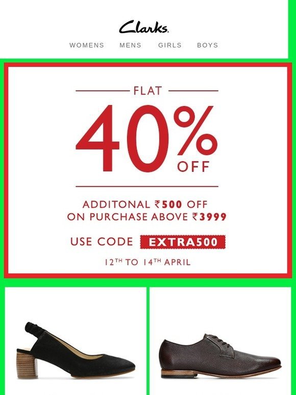clarks shoes coupon code 2019