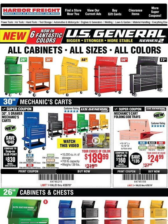 Harbor Freight Tools You Ll Love This U S General Series 2