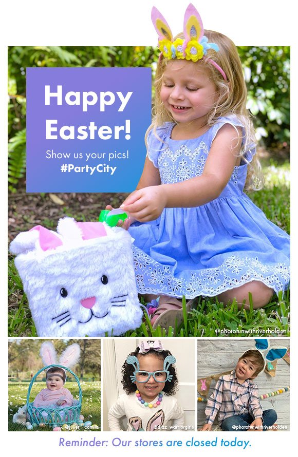 Party City Happy Easter From Our Family To Yours Milled
