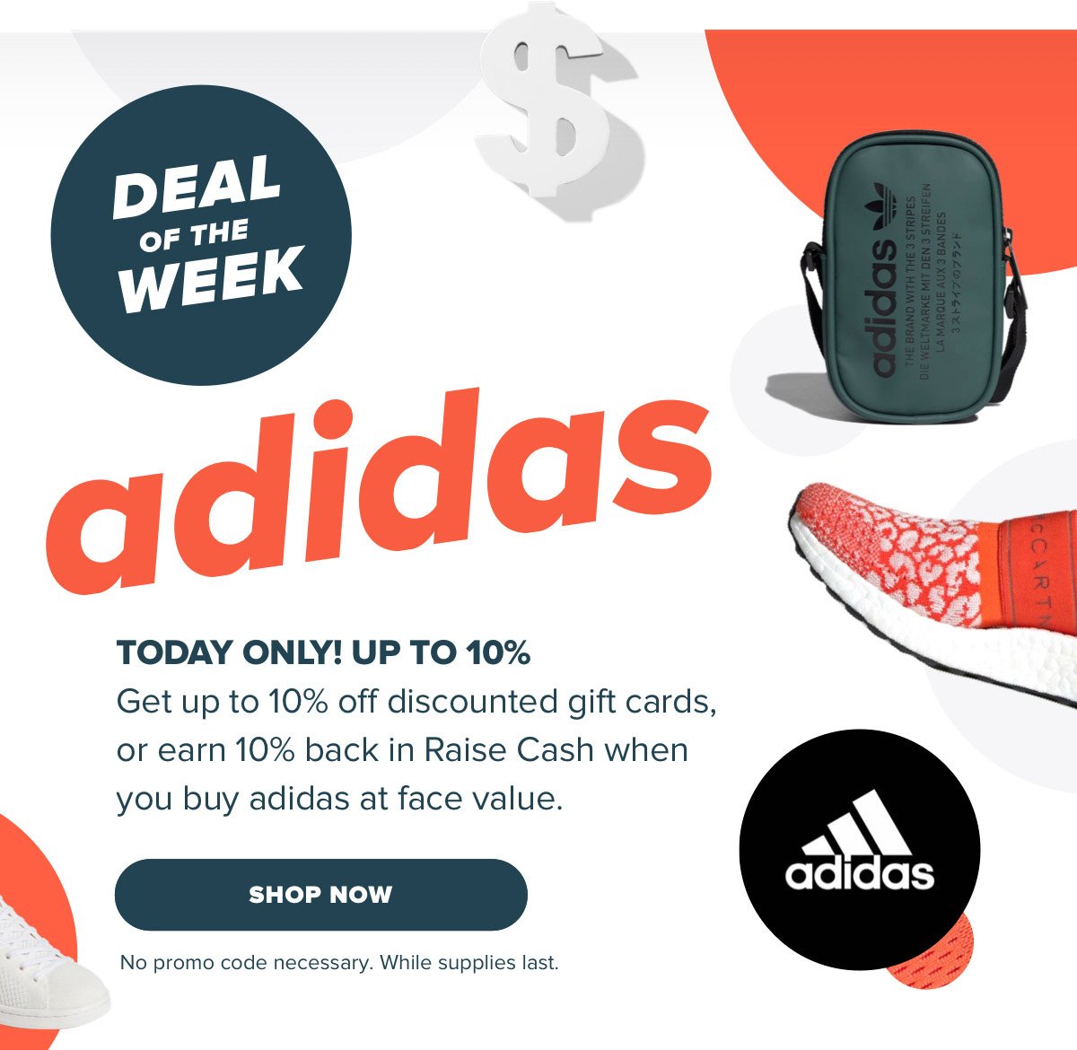 Deal of the Week! 10% off adidas | Milled