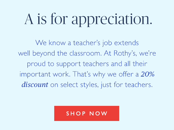 rothys educator discount