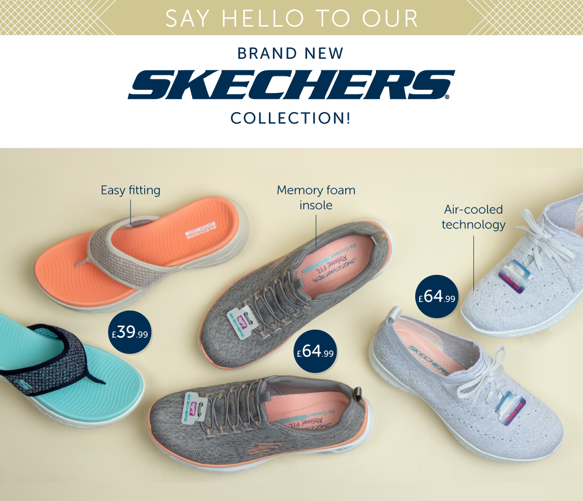Shoe Zone: New In: Skechers | Milled