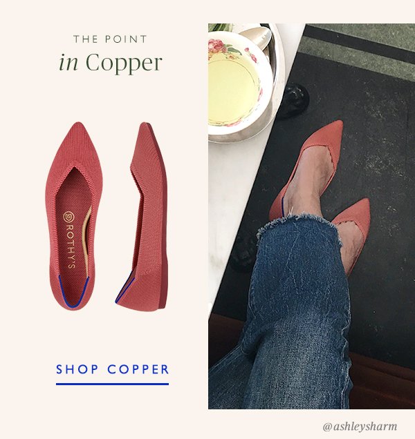 copper rothys