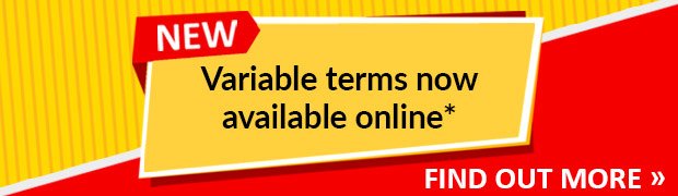 Variable terms now available online