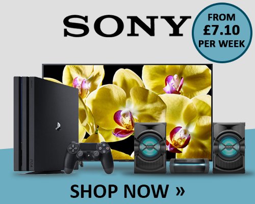 Sony - From £7.10 per week