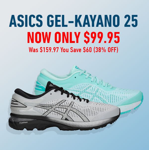 ASICS GEL-Kayano 25 Now Only $99.95 