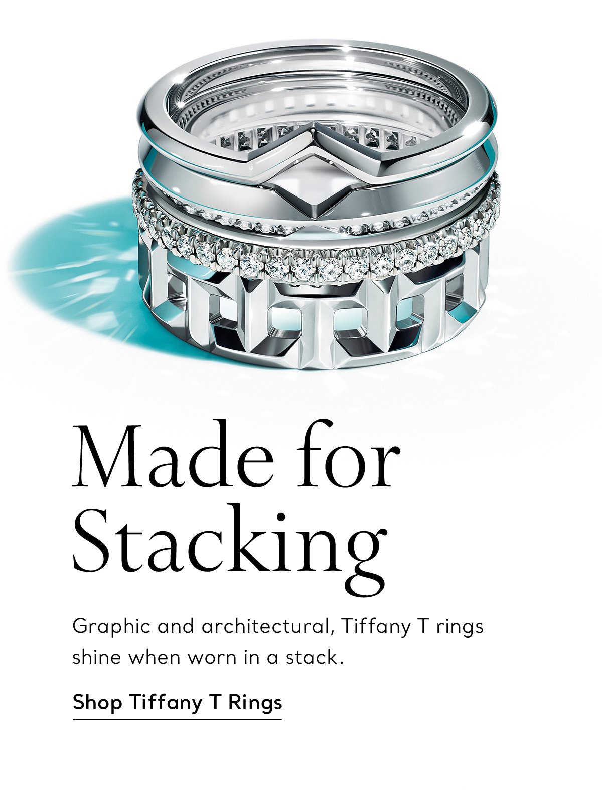 tiffany stackable rings