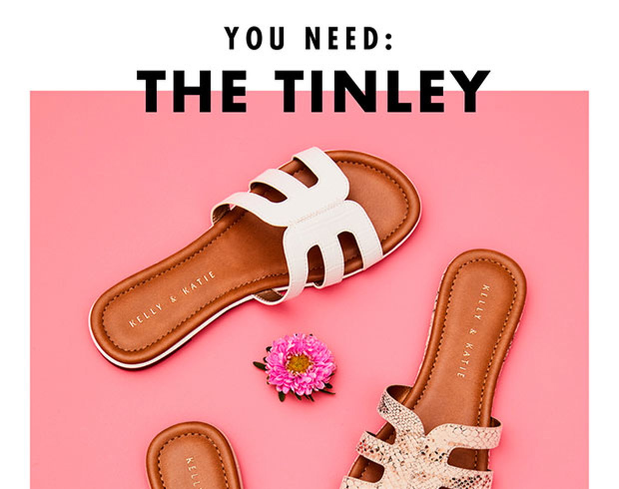 kelly and katie tinley sandal