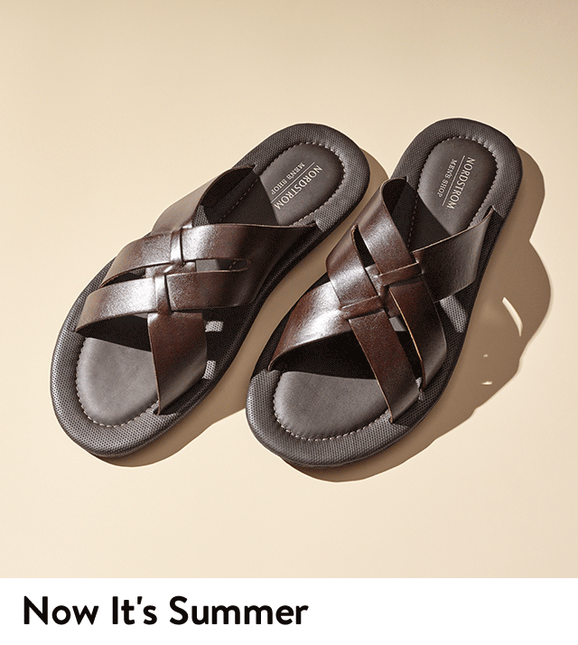 Leather sandals from Nordstrom Men's 