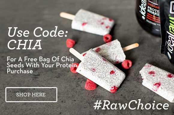 Buy protein and get a free bag of chia seeds