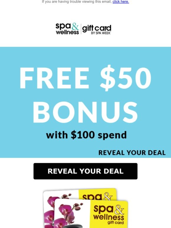 Reveal Your Deal! Free $50 Bonus? Free $100 Bonus?