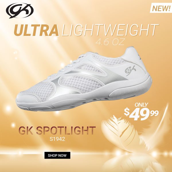 gk spotlight cheer shoe