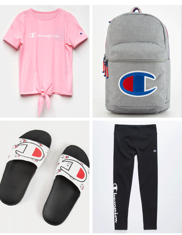 champion clothes for girls