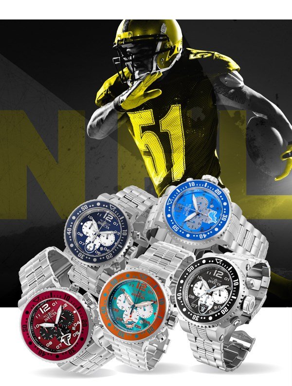 Invicta Nfl Team Watches Clearance Sale, UP TO 63% OFF 