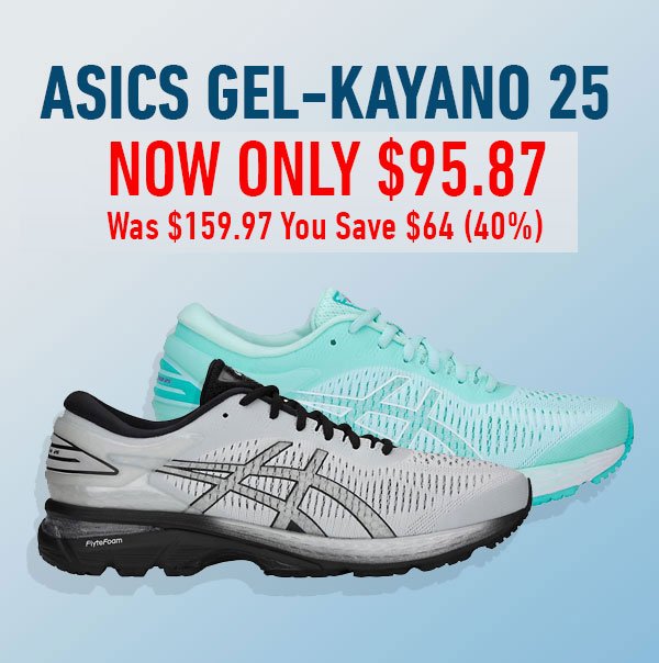 ASICS GEL-Kayano 25 Now Only $95.87 
