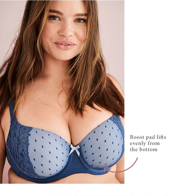 Lane Bryant - The NEW Boost Balconette. The perfect lift for when