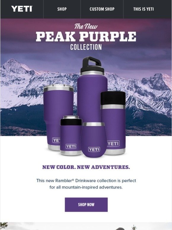 yeti peak purple collection