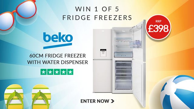 Win a Brand New Fridge Freezer