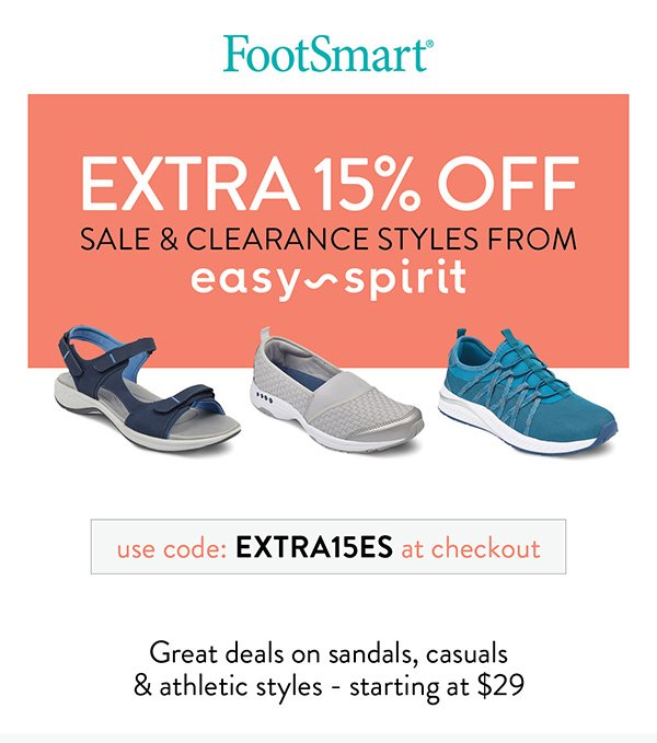 FootSmart: EXTRA 15% Off Easy Spirit 