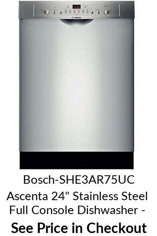 bosch dishwasher clearance
