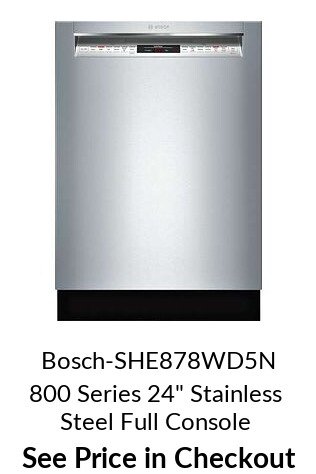 bosch dishwasher clearance