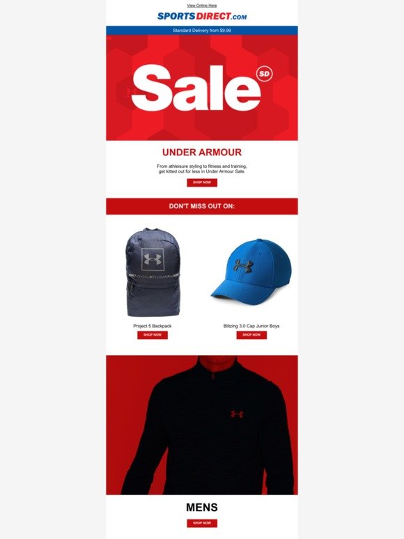 sports direct sale under armour