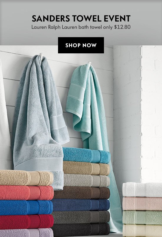 Horchow: LIMITED TIME: $12.80 Lauren Ralph Lauren bath towel!