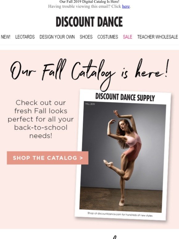 discount dance catalog