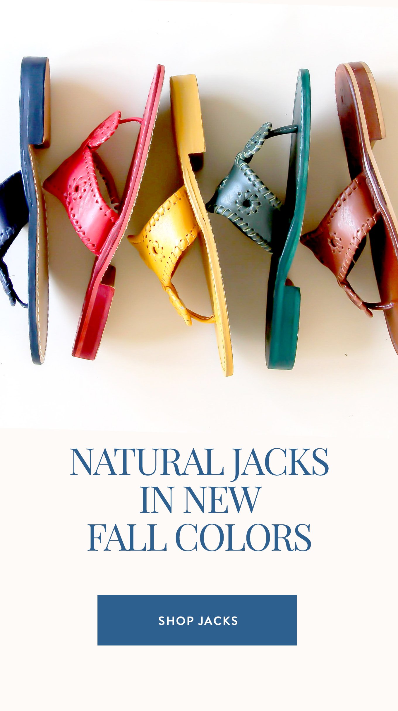 Natural, Jacks in New Colors | Milled