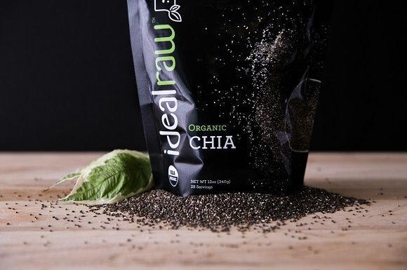 IdealRaw Organic Chia Seeds