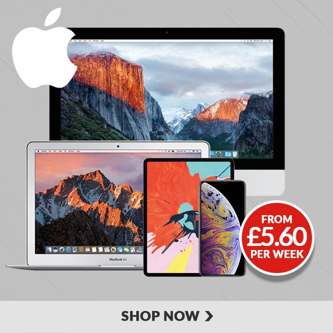 Apple Products from £5.60 per week