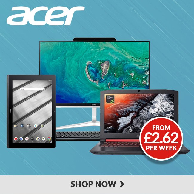 Acer products from £2.62 per week