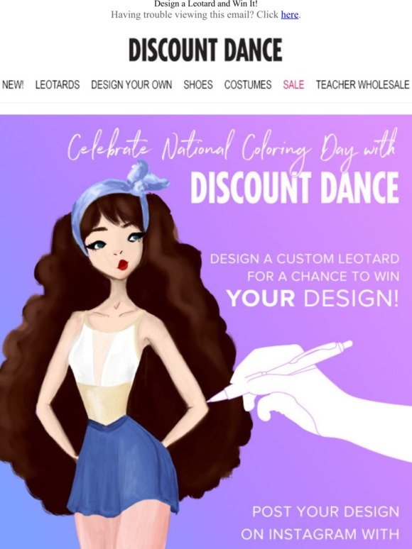 discount dance custom leotard