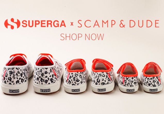 Superga UK: Superga x Scamp \u0026 Dude for 
