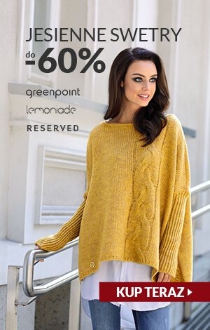 Swetry do -60 procent - Kup Teraz