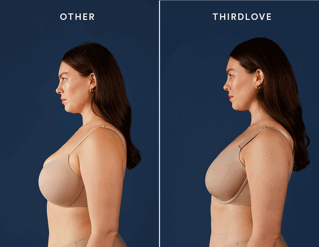 ThirdLove - Our Unlined Minimizer Bra has got all of your #boobgoals  covered.