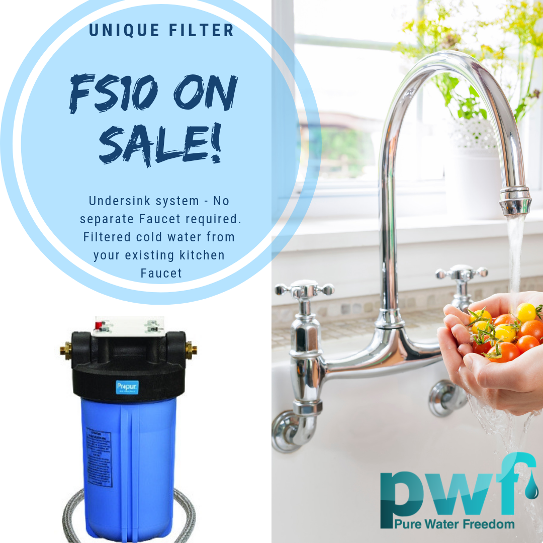Pure Water Freedom Fluoride Filter Undersink Sale Time Is