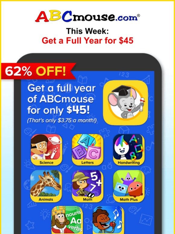 ABCmouse.com: This Week: Get an Entire Year for $45 | Milled