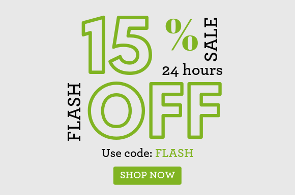 flash sale - extra 15% off