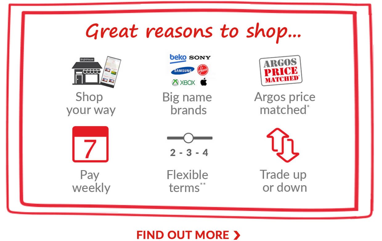 Great reasons to shop | Find out more