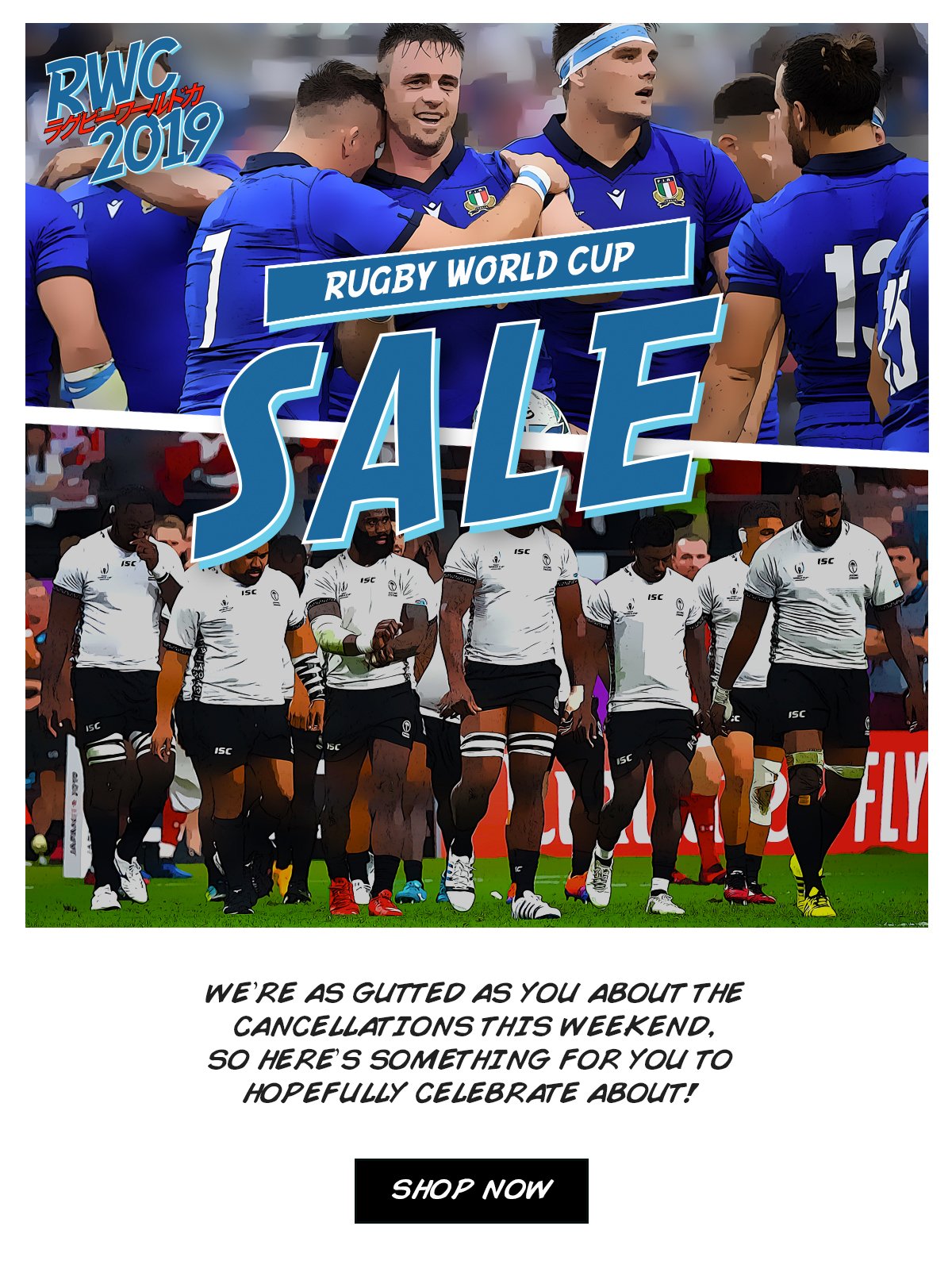 rugby world cup sale
