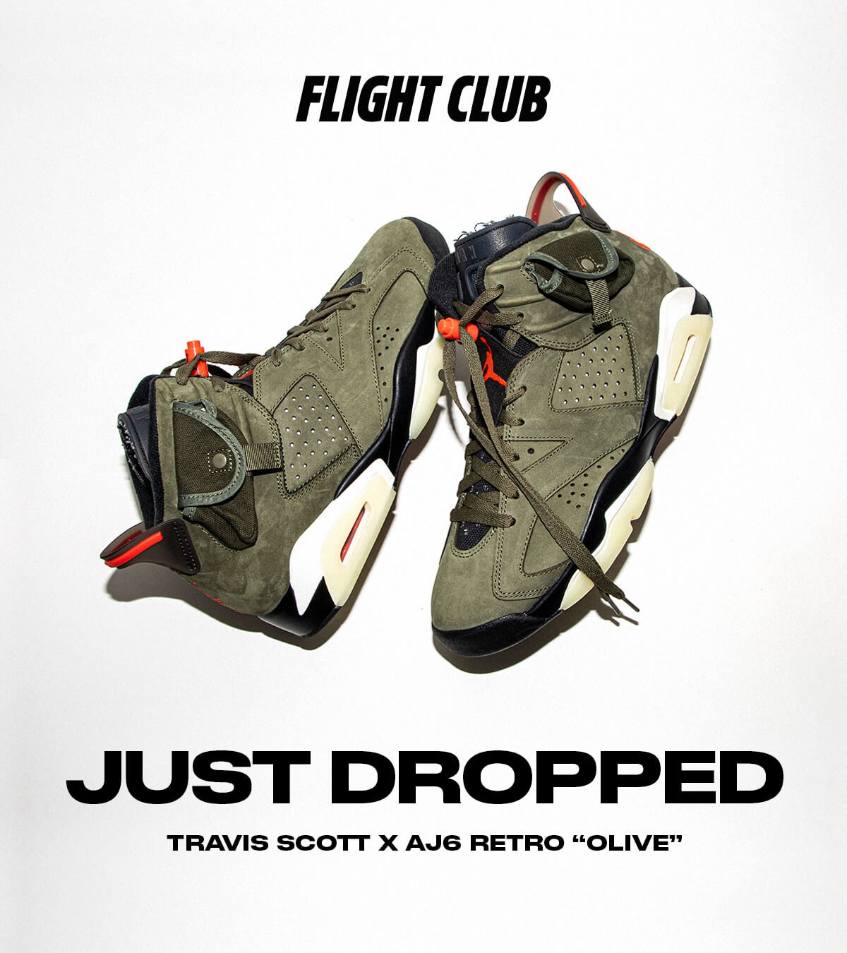 Travis Scott x Air Jordan 6 available 