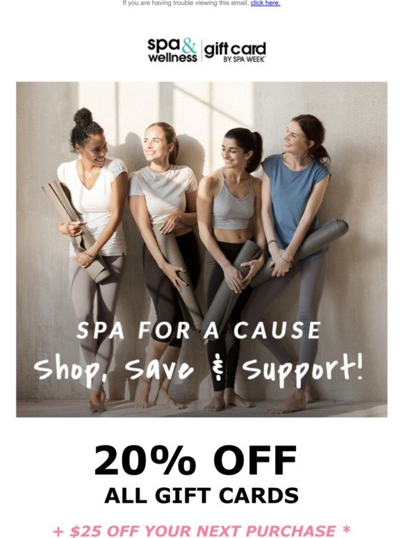 20% Off Today + $25 Off Tomorrow...