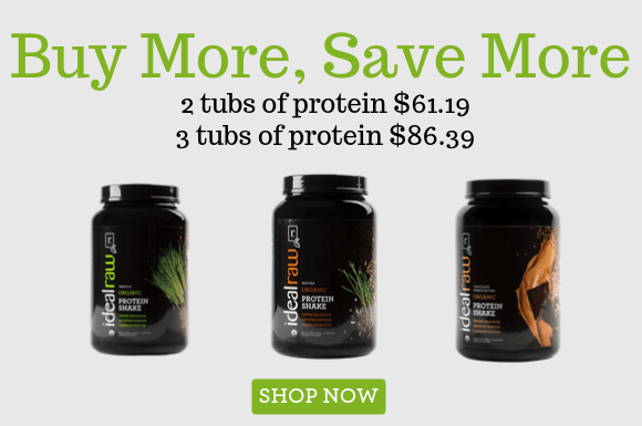 Buy more save more on proteins